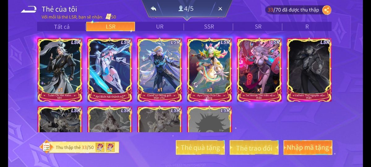 Xin mã thẻ free